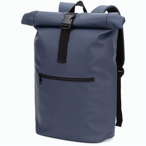 PORTLAND. Roll-Top-Rucksack aus PU mit Laptopfach, 16“