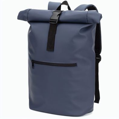 PORTLAND. Roll-Top-Rucksack aus PU mit Laptopfach, 16“