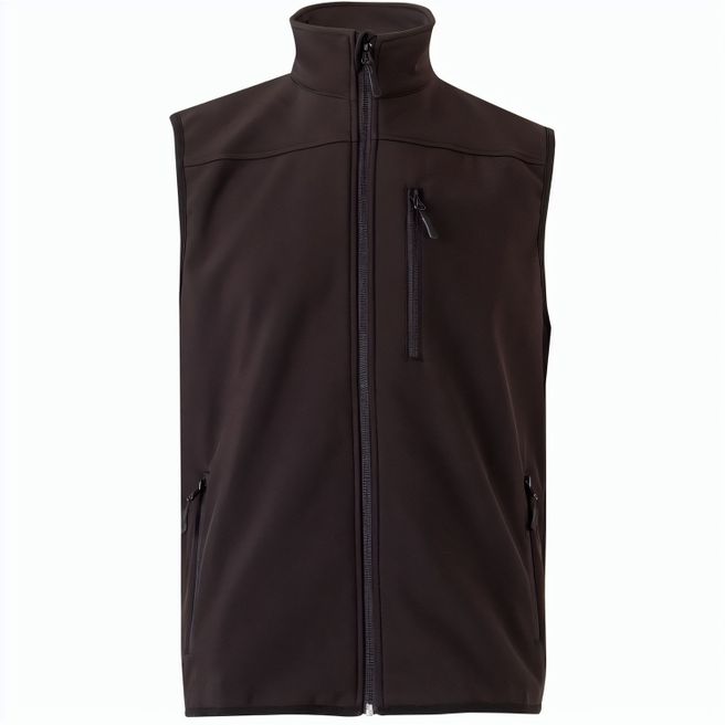 VL VARUNA. Softshell-Weste (280 g/m²), mit Polarfutter, aus Polyester (94 %) und Elastan (6 %)