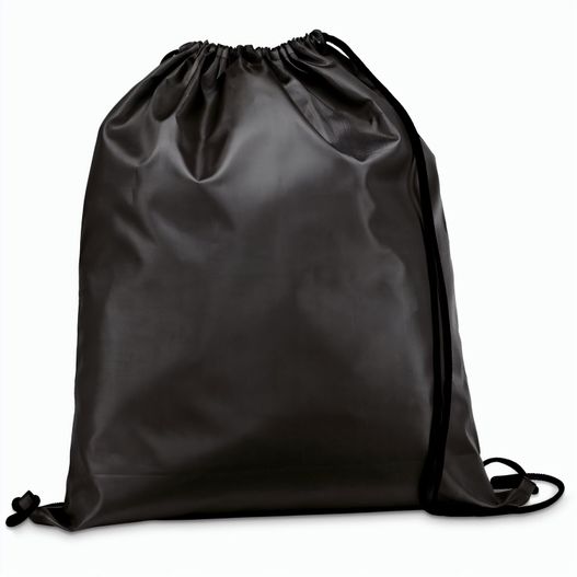 Produktabbildung CARNABY. 210D Rucksacktasche mit schwarzen Zugbändern CARNABY. 210D Rucksacktasche mit schwarzen Zugbändern (Bild 1)