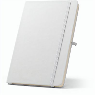 ANNE SUB. A5 Notizbuch aus recyceltem 300D-Polyester (100% rPET), ideal für die Sublimationspersonalisierung