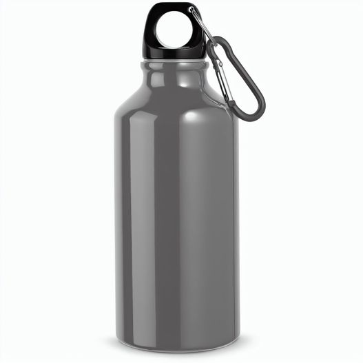 LANDSCAPE S. Aluminium-Sportflasche mit Karabiner 400 ml (Bild 1)