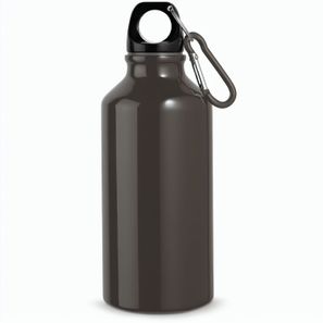 LANDSCAPE S. Aluminium-Sportflasche mit Karabiner 400 ml
