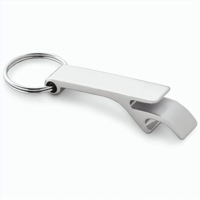 RE-BAITT. Schlüsselanhänger mit Kapselöffner aus recyceltem Aluminium