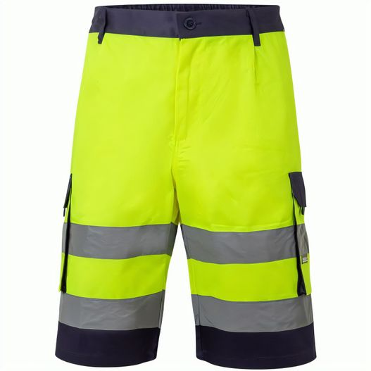 Produktabbildung VL HADES. Zweifarbige Bermudashorts mit mehreren Taschen (210 g/m²), aus Baumwolle (20%) und Polyester (80%) VL HADES. Zweifarbige Bermudashorts mit mehreren Taschen (210 g/m²), aus Baumwolle (20%) und Polyester (80%) (Bild 1)