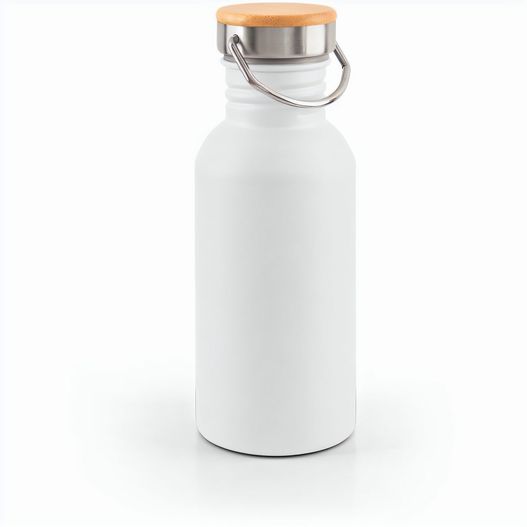 EWING. Edelstahlflasche (90 % recycelt) mit einwandiger Ausführung (Bild 1)