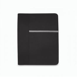 AUSTER. A4-Schreibmappe aus 600D mit linierte Seiten Schreibblock