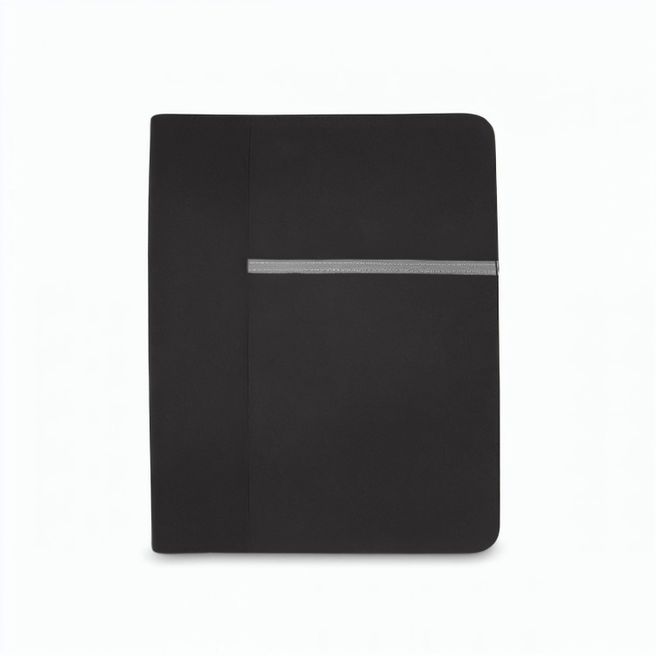 AUSTER. A4-Schreibmappe aus 600D mit linierte Seiten Schreibblock