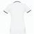 THC ROME WOMEN WH. Zweifarbiges Baumwoll-Poloshirt für Damen (Bild 2)