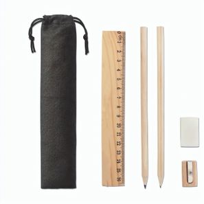 POCKETY. Schreibset in einem Vliesetui