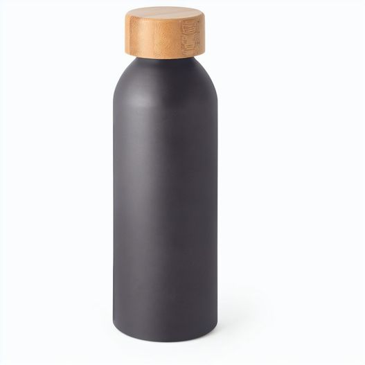Produktabbildung QUETA. Aluminiumflasche mit Bambusdeckel 550 ml QUETA. Aluminiumflasche mit Bambusdeckel 550 ml (Bild 1)