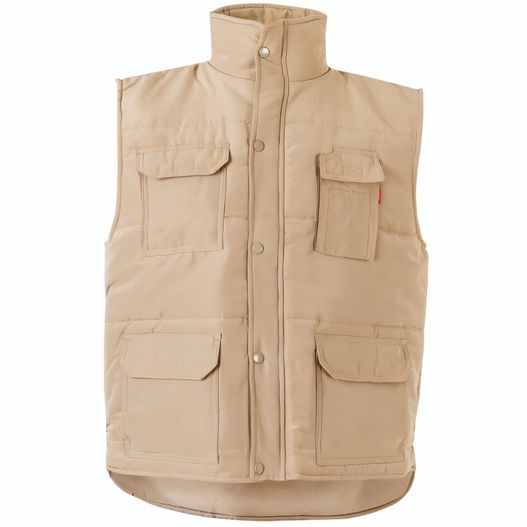VL MEFITIS. Steppweste mit mehreren Taschen (220g/m²), aus Polyester (100%) (Bild 1)