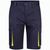 VL HEMERA. Zweifarbige Stretch-Bermudashorts mit mehreren Taschen (240 g/m²) aus Baumwolle (46 %), EME (38 %) und Polyester (16 %) (Bild 3)
