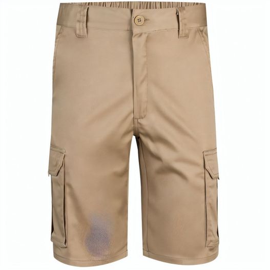 VL HEBE. Stretch-Bermudashorts mit mehreren Taschen (240 g/m²), aus Baumwolle (46 %), EME (38 %) und Polyester (16 %) (Bild 1)