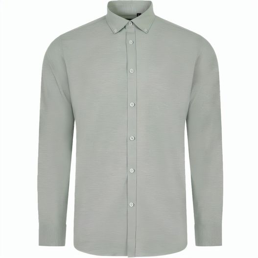 VL PRITHVI MAN. Hemd Oxford (180 g/m²) für Herren, aus Baumwolle (50 %), Polyester (45 %) und Elasthan (5 %) (Bild 1)