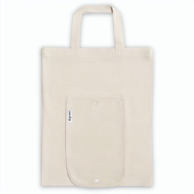 Produktabbildung BEIRUT. Faltbare Tasche aus Baumwolle (50%), receycelte Baumwolle (30%) und Polyester (20% rPET) (140 g/m²) BEIRUT. Faltbare Tasche aus Baumwolle (50%), receycelte Baumwolle (30%) und Polyester (20% rPET) (140 g/m²)