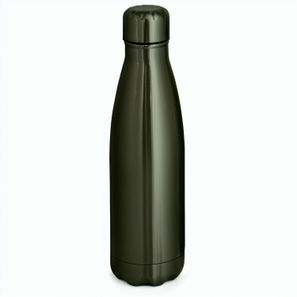 SHOW METALLIC. Edelstahlflasche 510 mL mit mattem Metallic-Finish