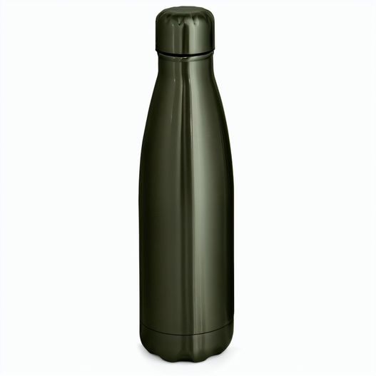 SHOW METALLIC. Edelstahlflasche 510 mL mit mattem Metallic-Finish (Bild 1)