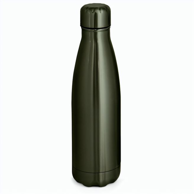 SHOW METALLIC. Edelstahlflasche 510 mL mit mattem Metallic-Finish