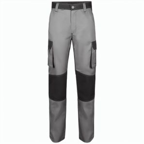 VL NJORD. Zweifarbige Twill-Hose mit mehreren Taschen (240 g/m²), aus Baumwolle (35%) und Polyester (65%)