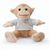 MONKY. Plüschtier in Form eines Affen mit T-Shirt (Bild 2)