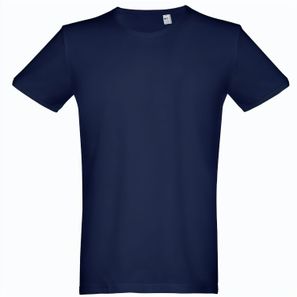 THC SAN MARINO. Kurzärmeliges Herren-T-Shirt aus gekämmter Baumwolle