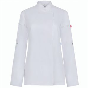VL THOTH. Kochjacke für Damen (190 g/m²), aus Baumwolle (35 %) und recyceltem Polyester (65 %)