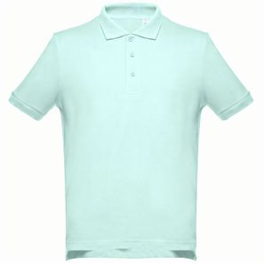 THC ADAM. Kurzarm-Poloshirt aus Baumwolle für Herren