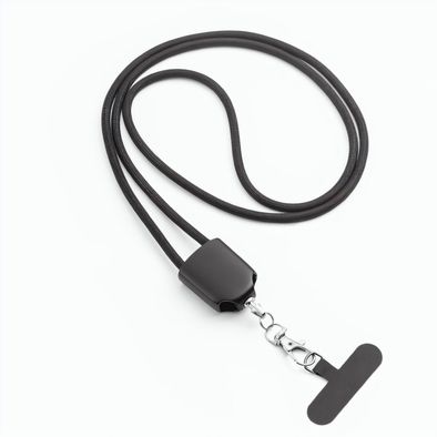 ZEWAIL. Lanyard mit Smartphone-Halterung, USB-C-Kabel und verschiedenen Adaptern aus recyceltem ABS und recyceltem TPE