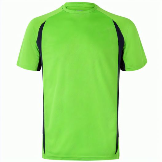 Produktabbildung VL SLAYER. Zweifarbiges technisches T-Shirt mit Bird-Eye-Design (160 g/m²), aus Polyester (100%) VL SLAYER. Zweifarbiges technisches T-Shirt mit Bird-Eye-Design (160 g/m²), aus Polyester (100%) (Bild 1)