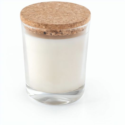 Produktabbildung ZEN 180. Aromatische Kerze in einem Glasbecher mit Korkdeckel 180 g ZEN 180. Aromatische Kerze in einem Glasbecher mit Korkdeckel 180 g (Bild 1)