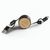 RUBINS. 6-in-1-USB-Kabel ausziehbar aus Recyceltes ABS (100% rABS) und Bambus (Bild 4)