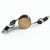 RUBINS. 6-in-1-USB-Kabel ausziehbar aus Recyceltes ABS (100% rABS) und Bambus (Bild 2)