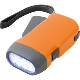 EDDIE. Dynamo Taschenlampe mit 3-LEDs
