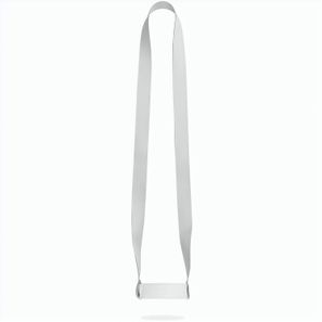 OXFORD. Lanyard und elastischer Becherhalter aus Polyester (100%rPET) für Sublimation geeignet