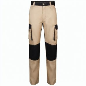 VL NJORD. Zweifarbige Twill-Hose mit mehreren Taschen (240 g/m²), aus Baumwolle (35%) und Polyester (65%)