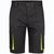 VL HEMERA. Zweifarbige Stretch-Bermudashorts mit mehreren Taschen (240 g/m²) aus Baumwolle (46 %), EME (38 %) und Polyester (16 %)