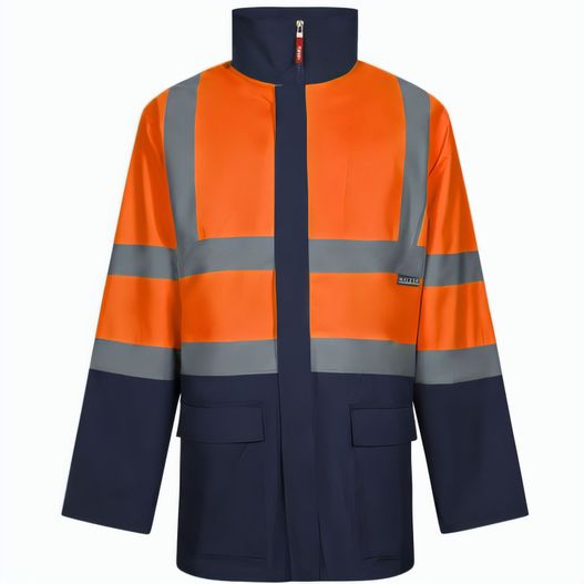 VL JUNO. Zweifarbiger 4-in-1-Parka (180 g/m²), aus Polyester (100%) mit PU-Beschichtung (Bild 1)