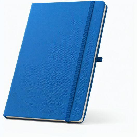 ANNE. A5 Notizbuch aus recyceltem Polyester (100% rPET) mit linierten Seiten (Bild 1)
