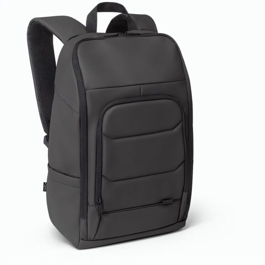 TOULON. Notebook-Rucksack aus hochdichtem 600D Polyester aus recyceltem mit einer wasserabweisenden Oberfläche 16" (Bild 1)