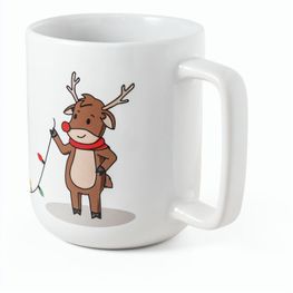 Produktabbildung REINDEER. Becher mit Weihnachtsdruck 330 ml REINDEER. Becher mit Weihnachtsdruck 330 ml