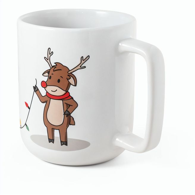 REINDEER. Becher mit Weihnachtsdruck 330 ml