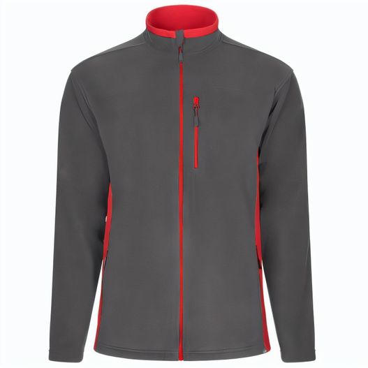 VL GERAS. Zweifarbige Fleecejacke (220g/m²) aus Polyester (100%) (Bild 1)