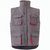 VL NERGAL. Steppweste, zweifarbig, mit mehreren Taschen (120g/m²), aus Polyester (100%) (Bild 1)