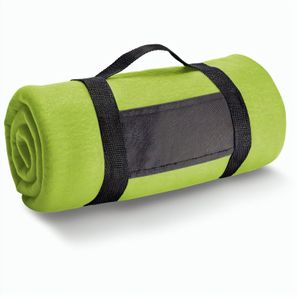 THORPE. Fleecedecke (180 g/m²) mit abnehmbarem Griff