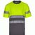 VL BASTET. Zweifarbiges T-Shirt aus Piqué (150 g/m²), aus Baumwolle (55 %) und Polyester (45 %) (Bild 1)