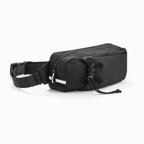 DELFOS POUCH. Gürteltasche aus 300D recyceltem Polyester und 600D recyceltem Polyester mit reflektierenden Elementen