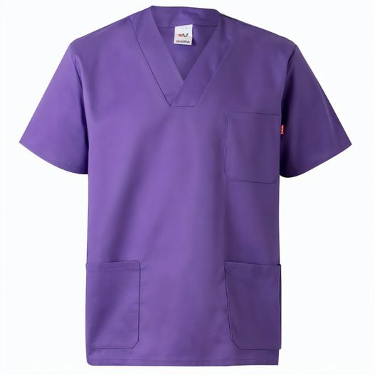 VL ILLAPA. Tunika aus Twill (190g/m²) mit kurzen Ärmeln, aus Polyester (65%) und Baumwolle (35%) (Bild 1)