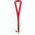 MURRAY. Lanyard aus Polyester (20 mm) mit einem Schlüsselband