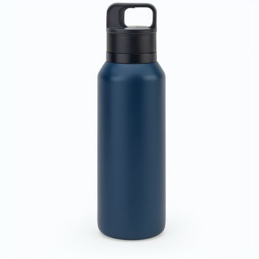 NICKLAUS. Edelstahlflasche (91% recycelt) mit vakuumisolierter Doppelwand 590 mL (Bild 1)